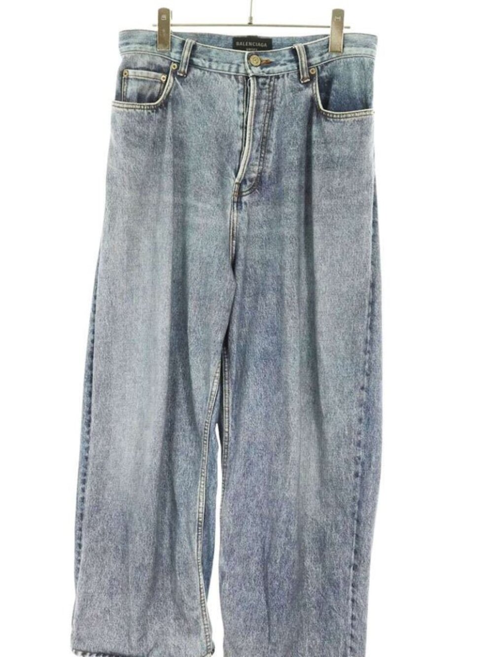 Balenciaga Wide Fit Denim Pants